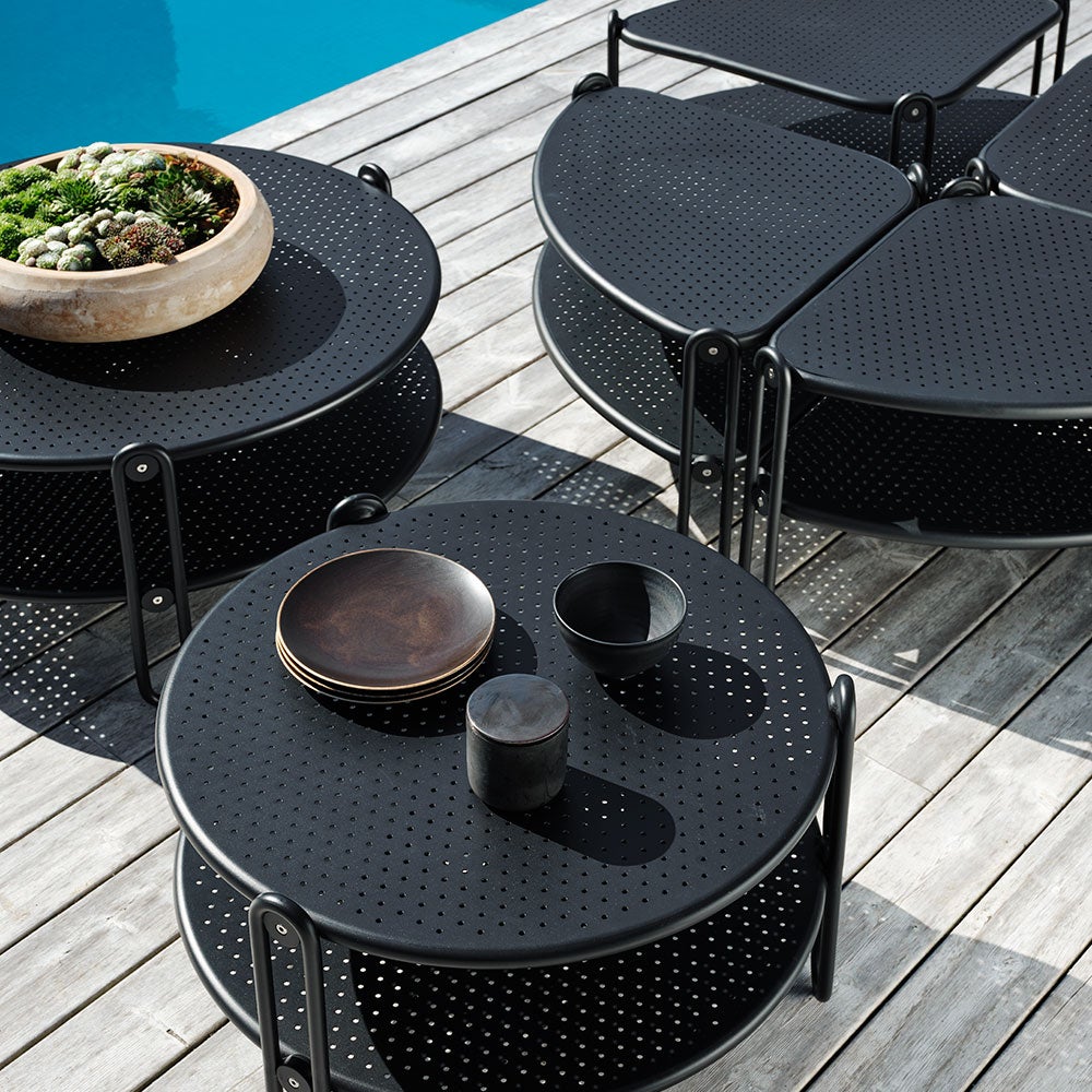 Blixt sohvapöytä 85 cm musta Brafab