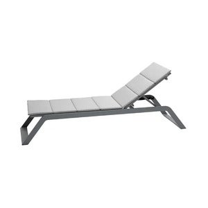  Siesta-aurinkotuolin pehmuste, vaaleanharmaa