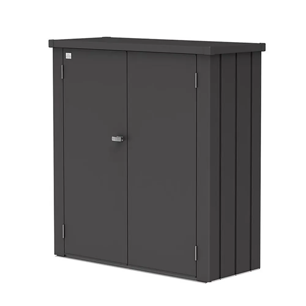 Romeo Patio cabinet M Metallic dark grey 
