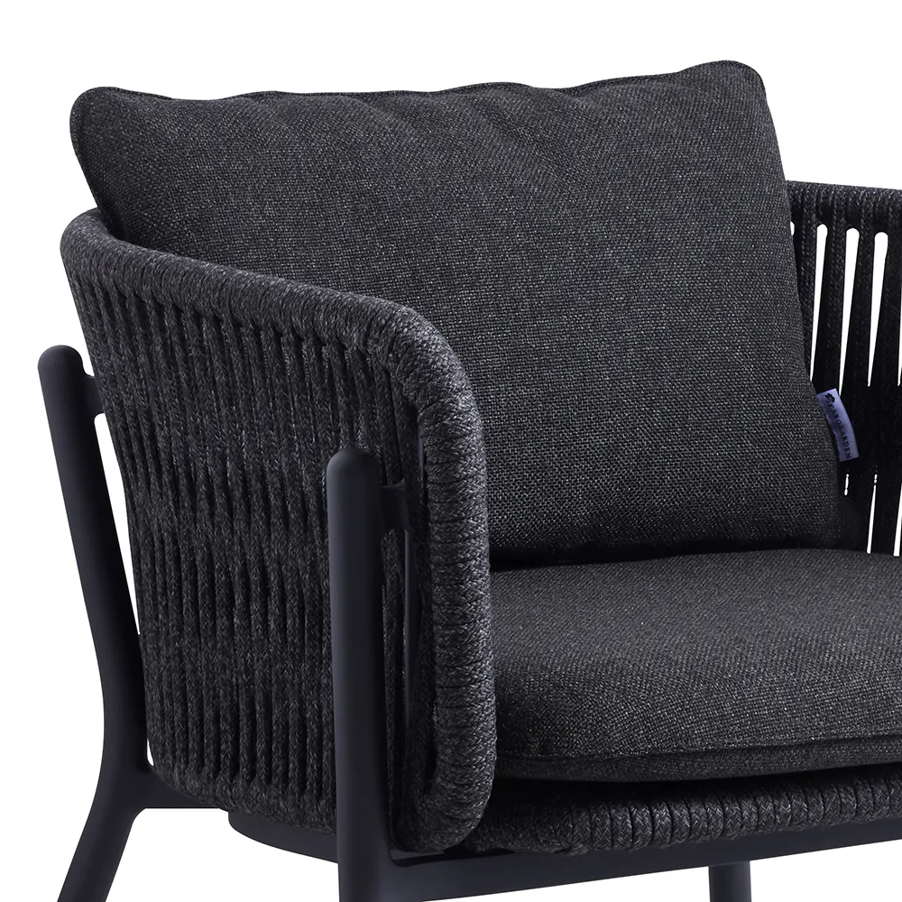 Tira Ruokailutuoli Charcoal grey