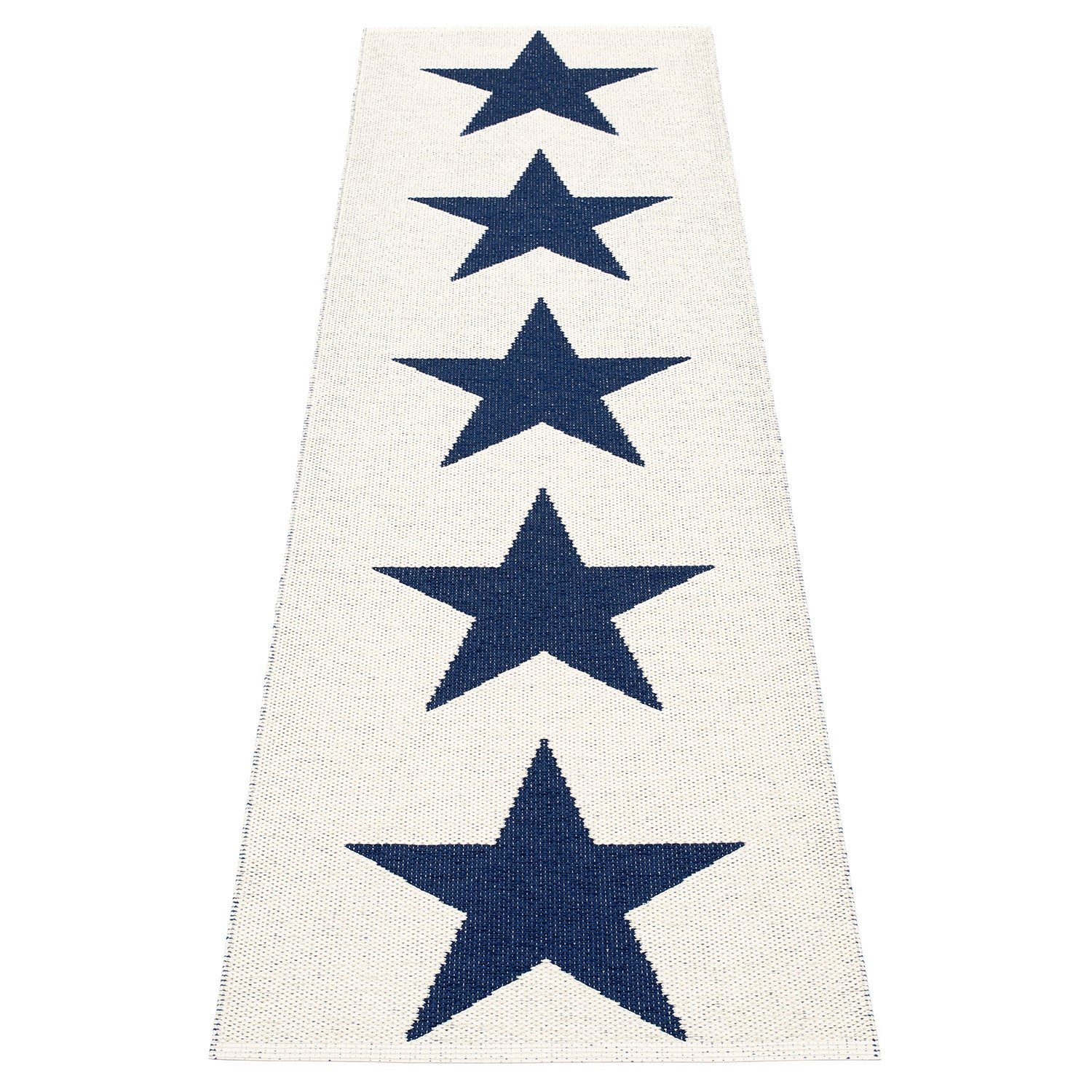 Viggo matto 70x250 cm one dark blue / vanilla 