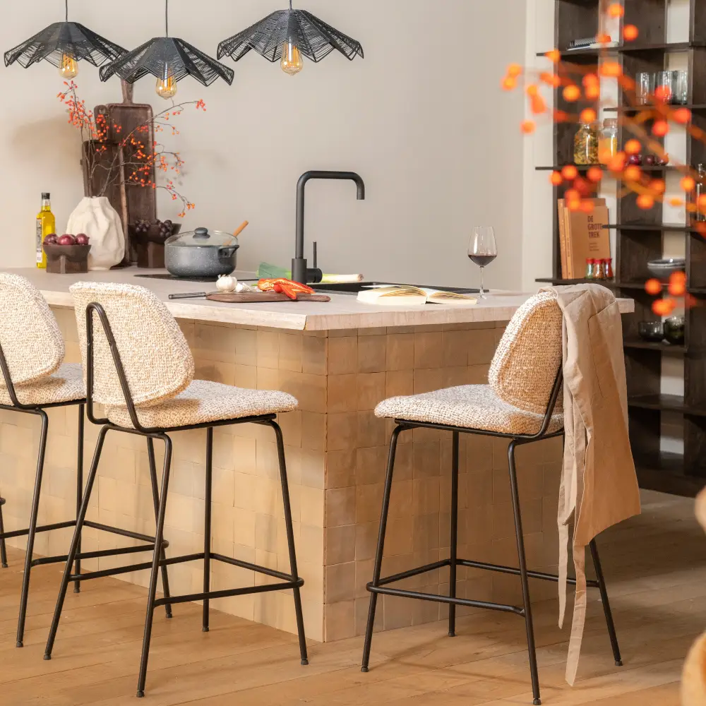 Jon Baarituoli - beige Maywood