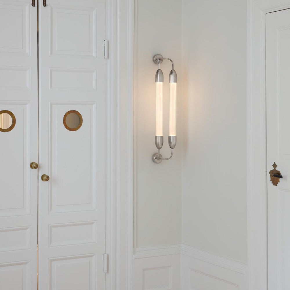 Lemon Squeeze seinävalaisin, kaksikerroksinen, 77 cm, teräs