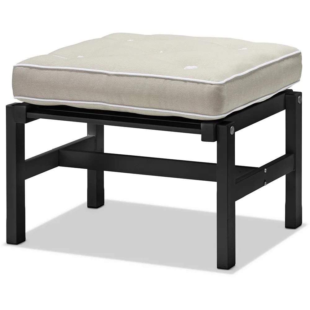 55x55cm jakkara Alumiini musta 