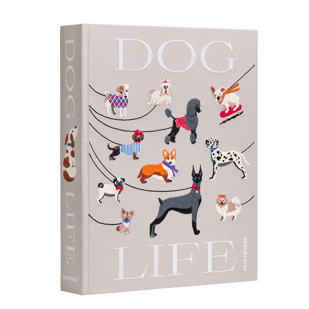 Embroidered Photo Album - Dogs