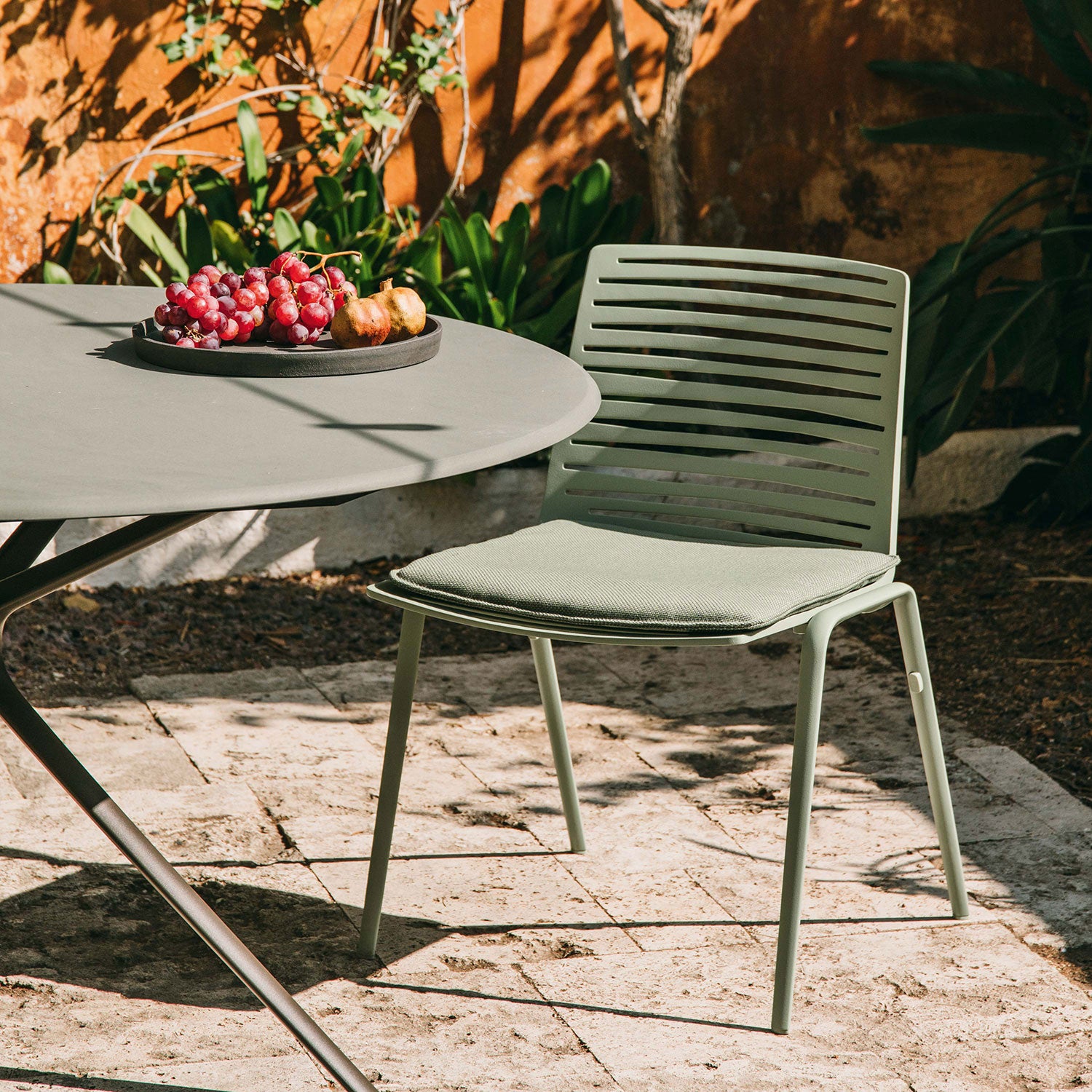 Zebra ruokapöydän tuoli Pearly Gold