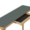 Heart'n'Soul-sivupöytä 110x30x82 tammi/sammalevihreä