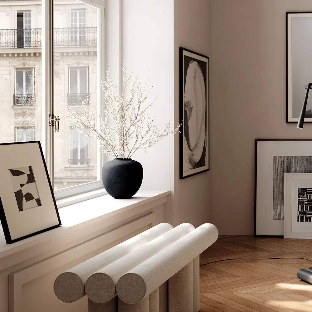 Sunao maljakko Mini - Black