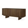 Pillar senkki tiikkiä 3-ovinen 169x45x70 cm