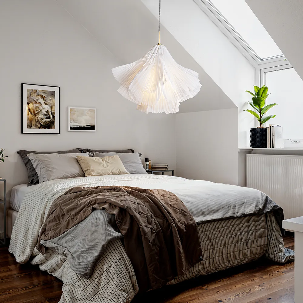 Juliette-kattovalaisin Ø75cm valkoinen