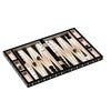Backgammon Lakattu Black