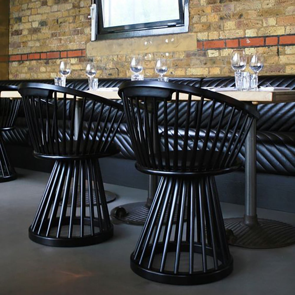 Fan Ruokailutuoli Black