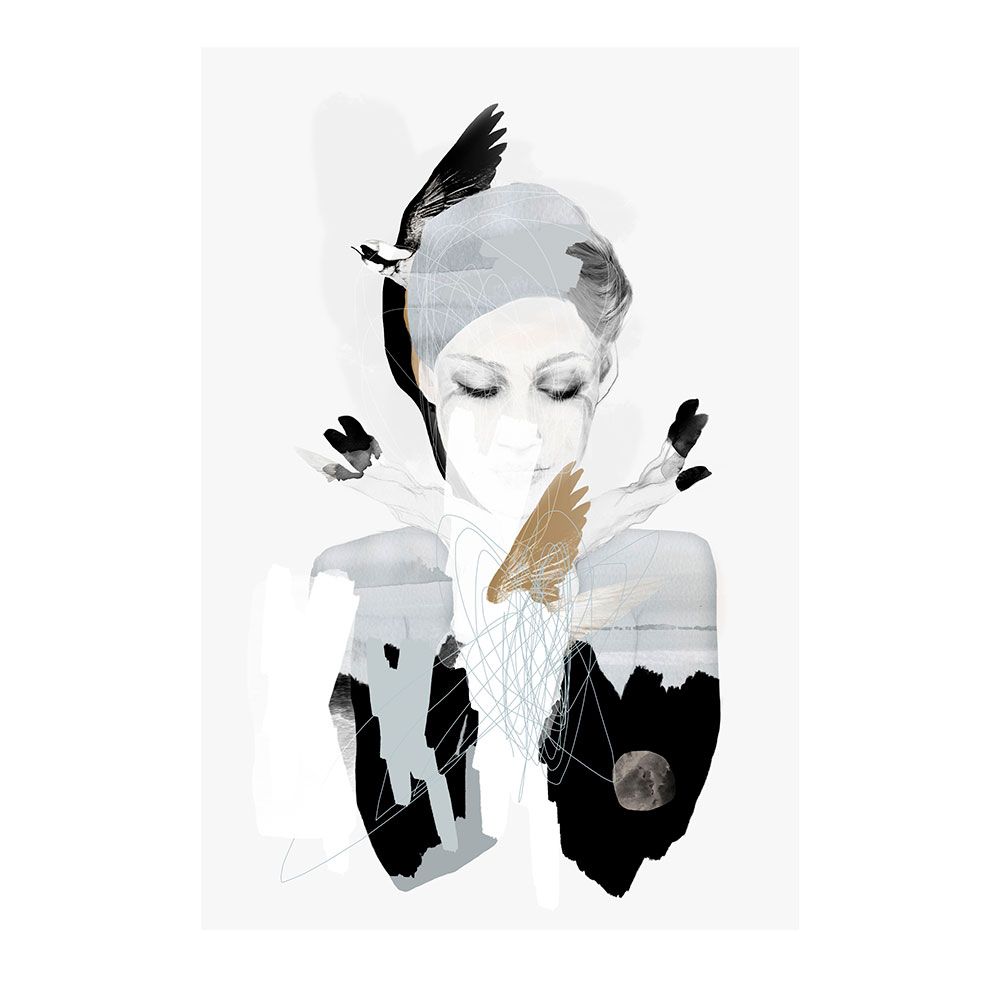 Anna Bülow poster Let Go 01 70x100cm