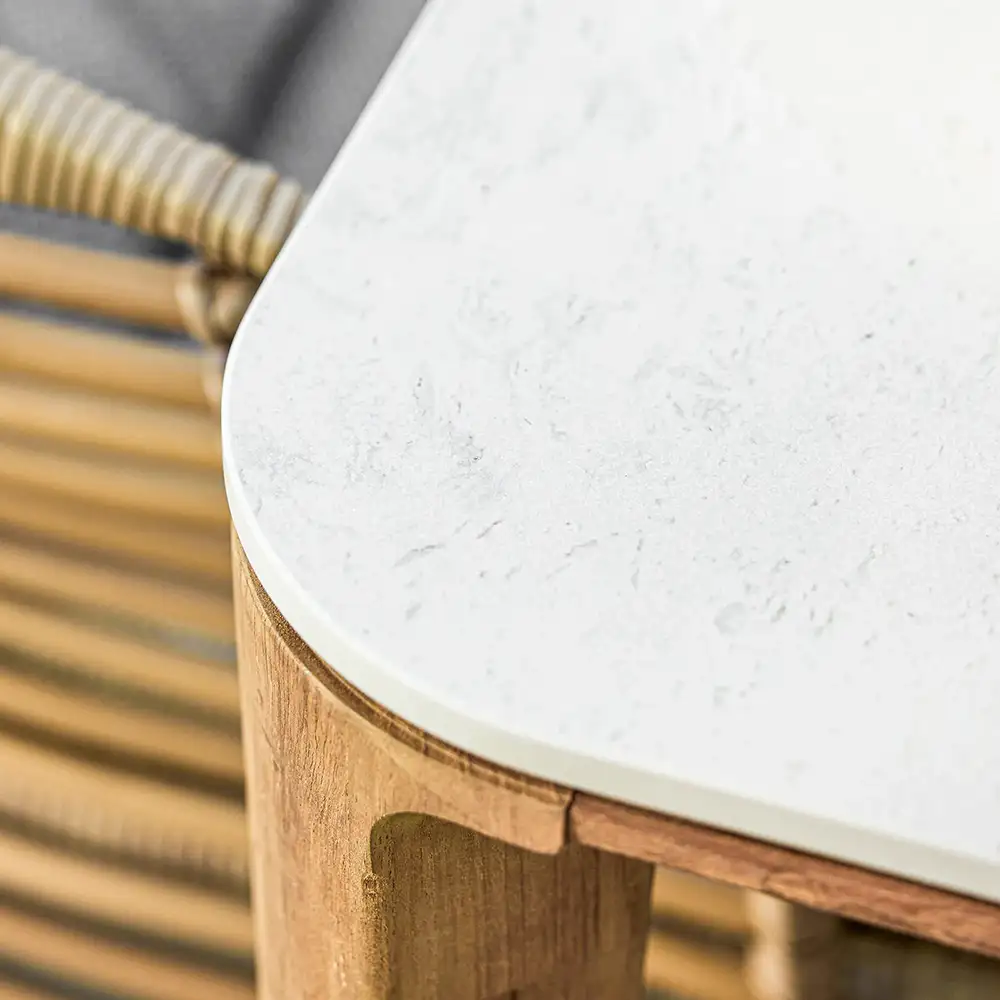 Aspect ruokapöytä teak/keramiikka 