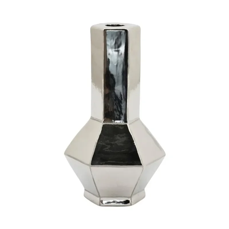 Axis large Kynttilänjalka 11,5x10,3x20 cm Saviastia chrome