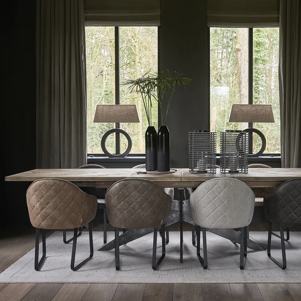 Falcon Crest Ruokapöytä 100x220/320 cm