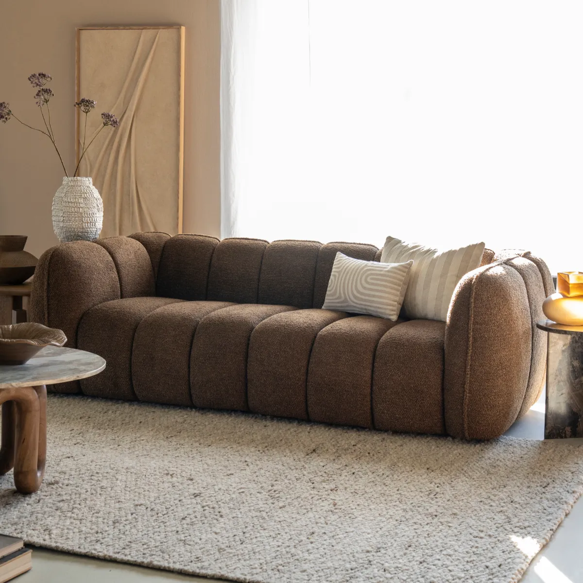 Matto Kalme 190x290 cm Brown