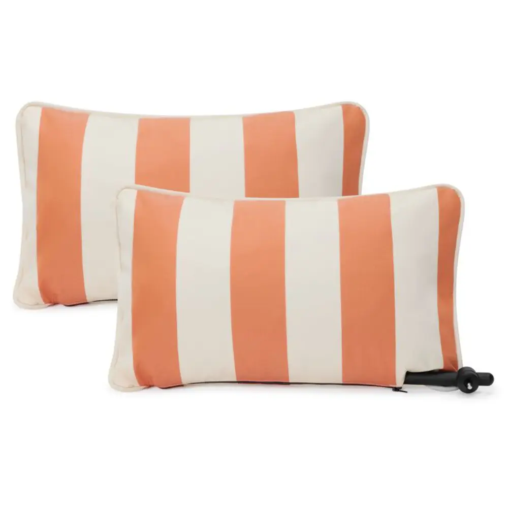 paletti käsinoja set stripe orange creme