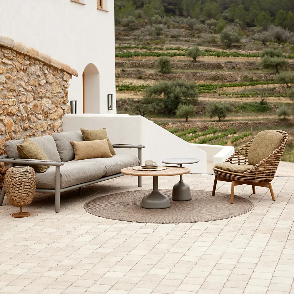 Sticks 2 istuttava sohva Taupe