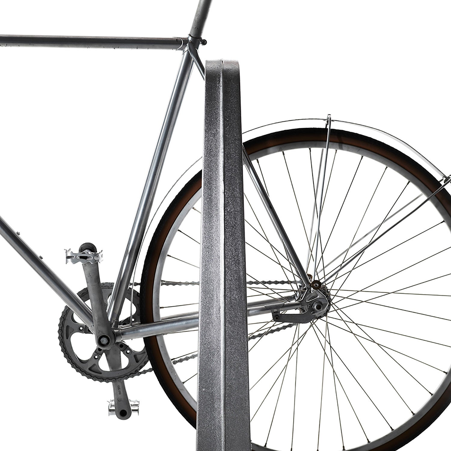 Arkus cykelpollare luonnonväri