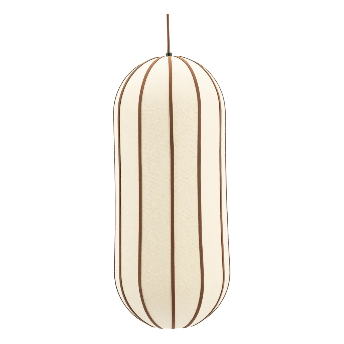lamp Cocoon 1 riippuvalaisin 27,5x27,5x66 cm luonnonvärinen