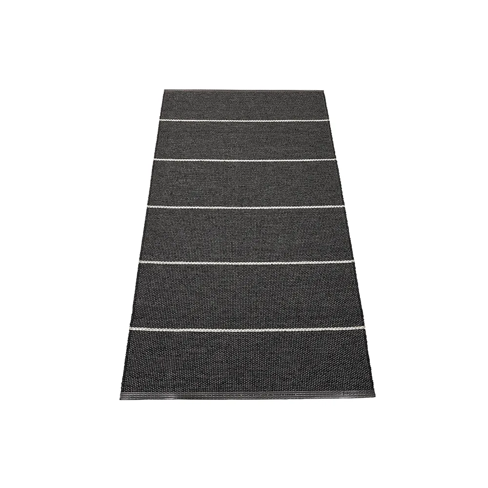 Lea matto Black/Misty Mint/Vanilla 70 x 150 cm