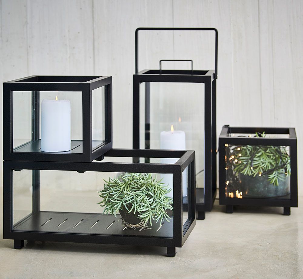 Lightbox lyhtykynttilä rektangulär