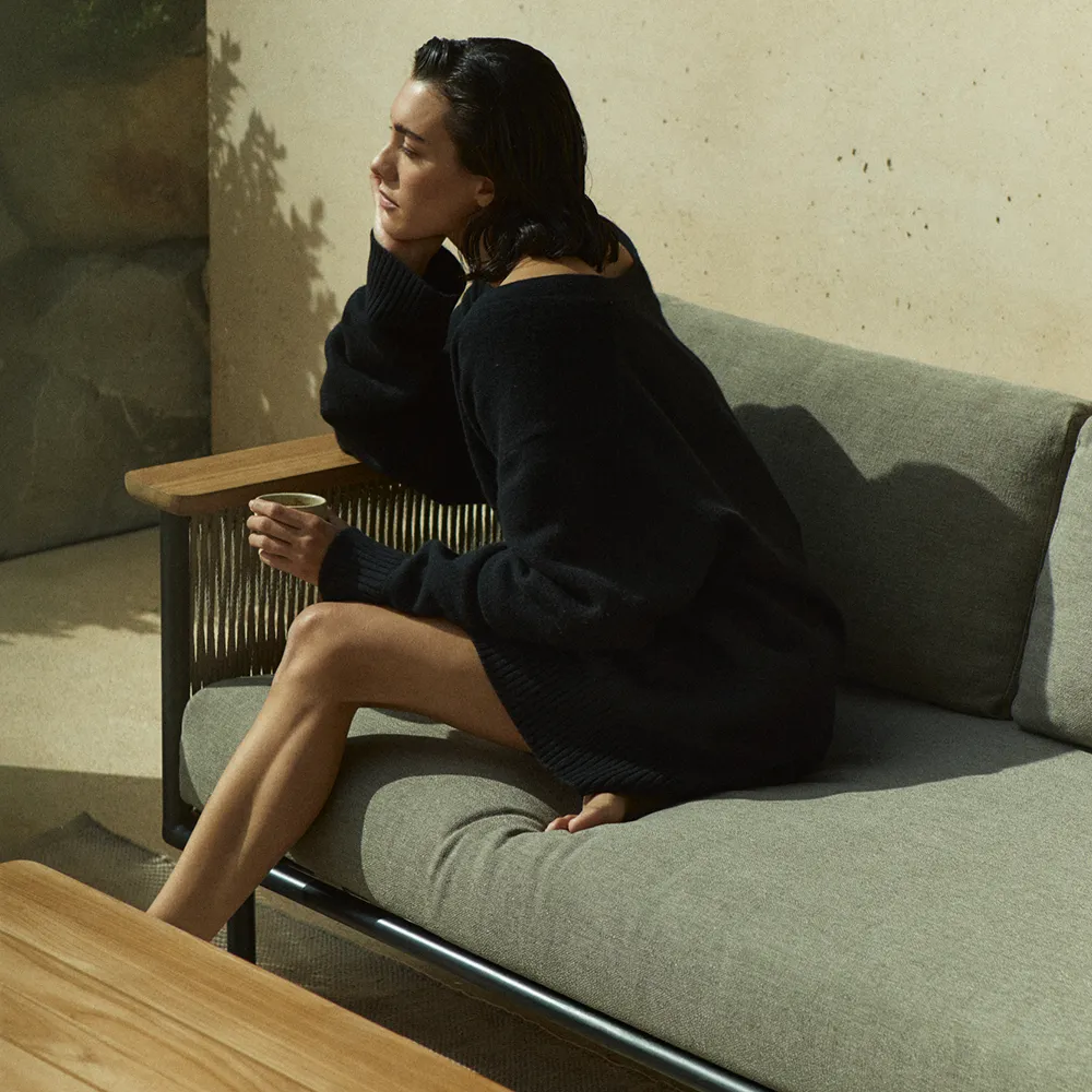 Corbey 2-istuttava sohva Oyster