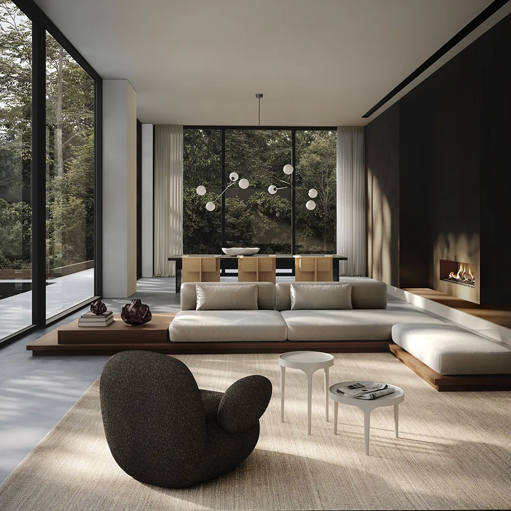 Phantom-sohvapöytä korkea - koivu