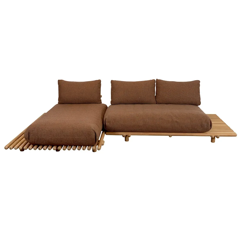 Sticks divaanisohva Teak/umber brown