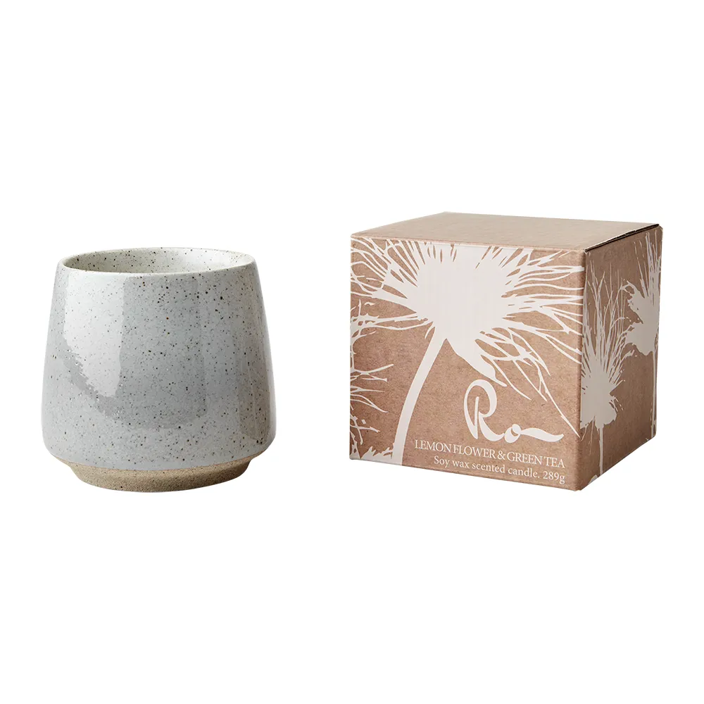 RO tuoksukynttilä Sitruunakukka & vihreä tee