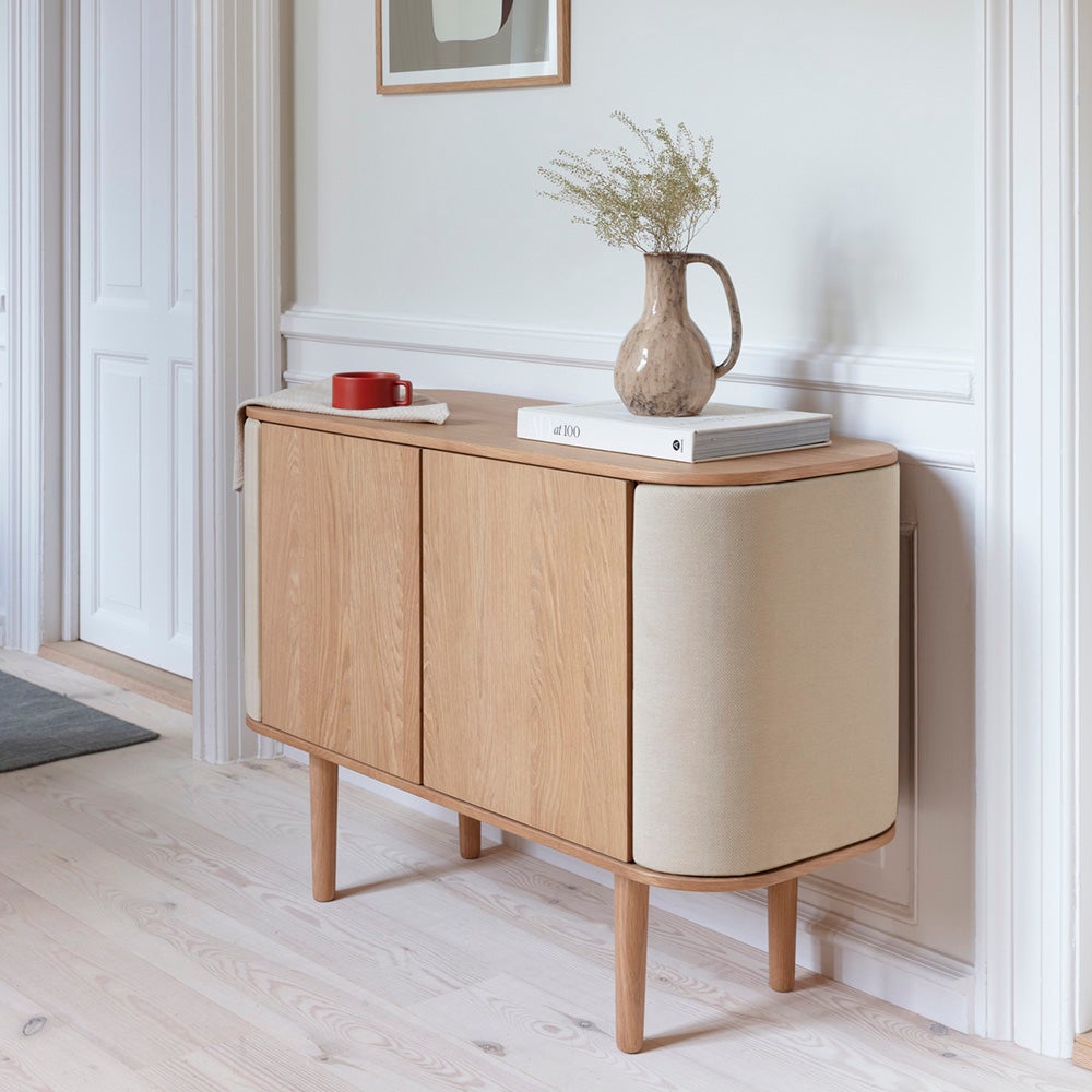  Treasures 2-ovinen kaappi tammi/white sands