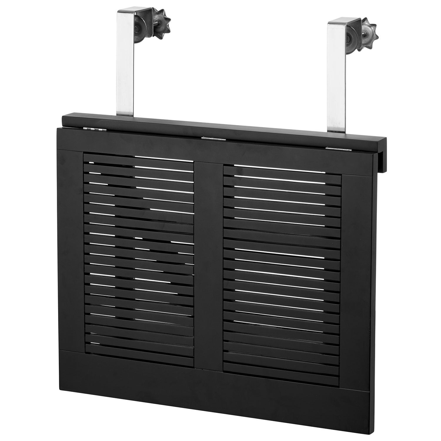 Balkongbord 51x65 cm Parvekepöytä musta 