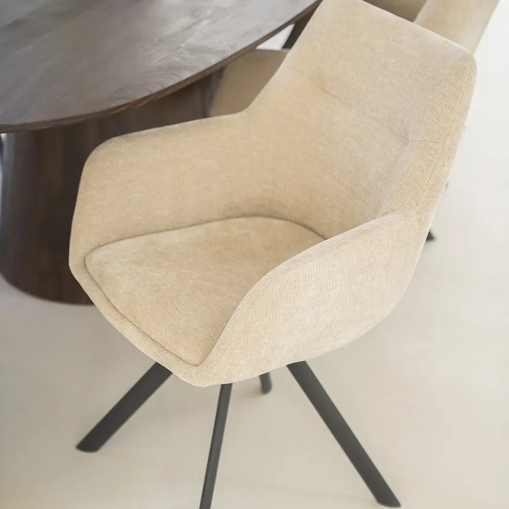 Käsinojallinen tuoli Bliss Taupe