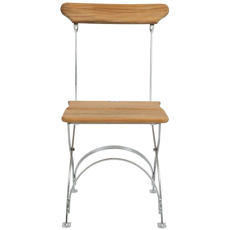 Puutarhatuoli tiikki Grythyttan Stålmöbler