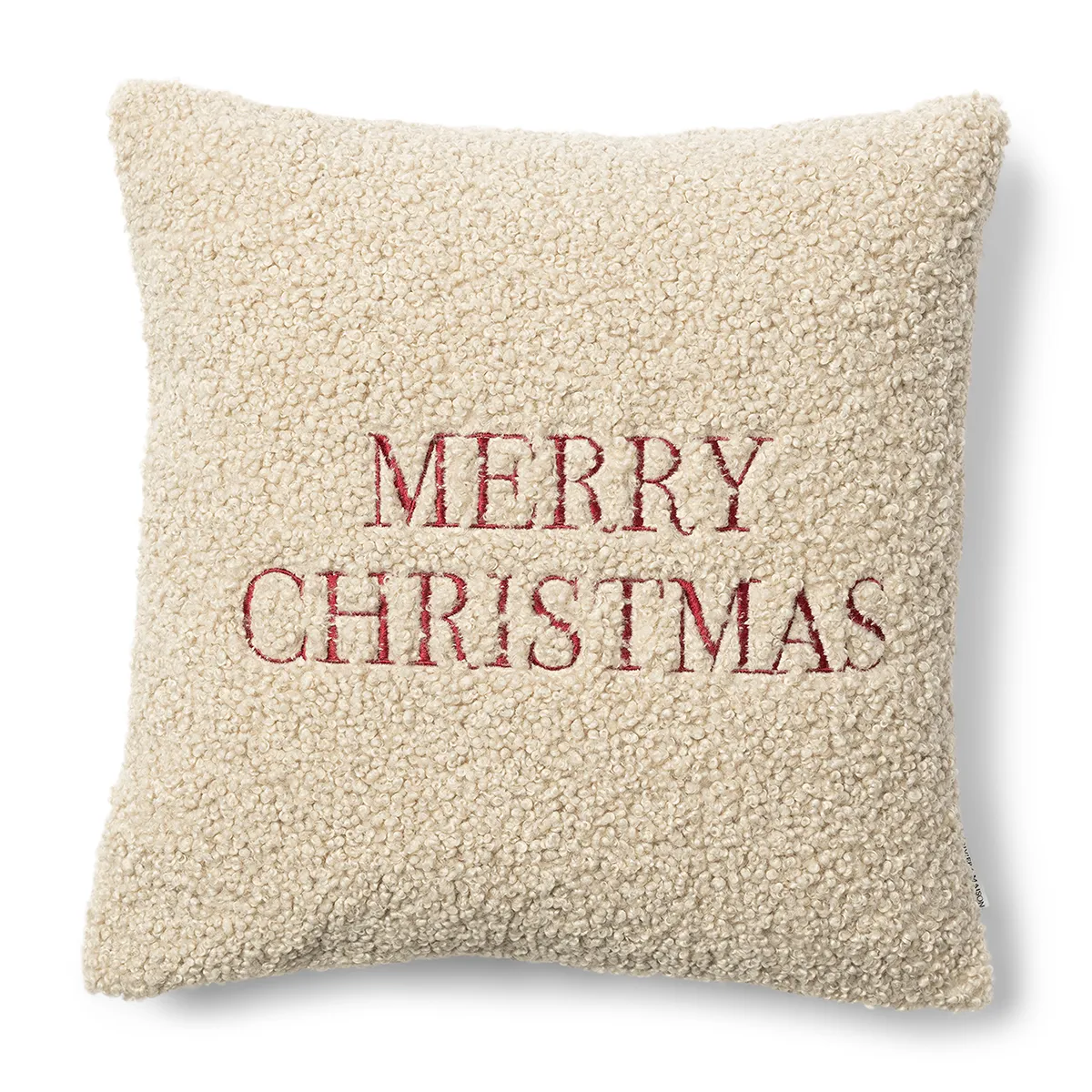 Tyynynpäällinen Merry Christmas Beige 50x50 cm