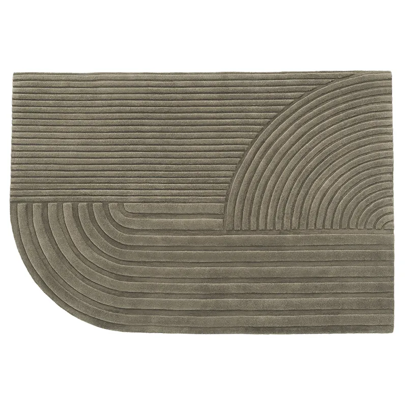 Relevo matto 170 x 240 cm - Taupe