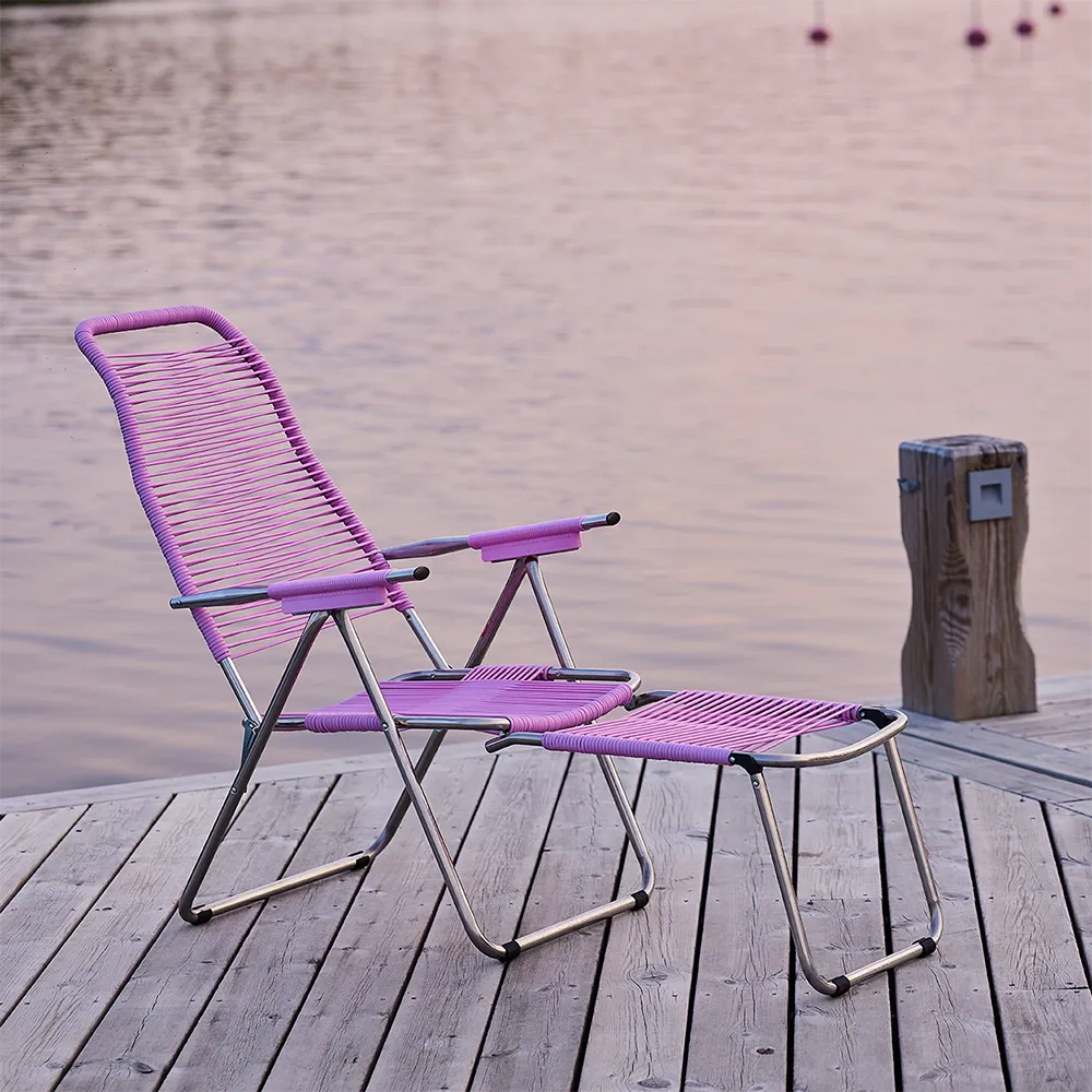 Spaghetti aurinkotuoli pink matt alumiini