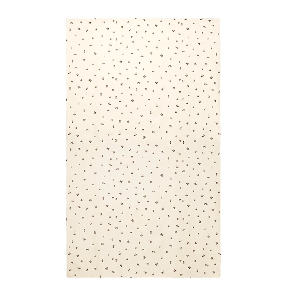 Ferm Living, Baies-pöytäliina - Luonnonvärinen/Tumma suklaa