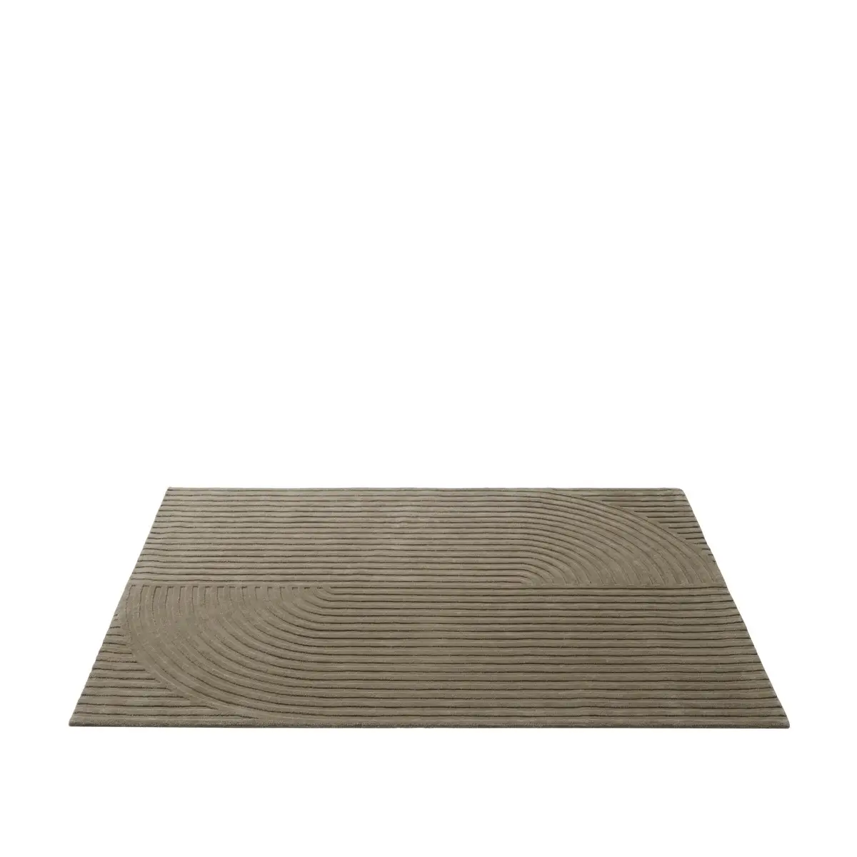 Relevo Matto Quattro - 170 x 240 cm - Taupe
