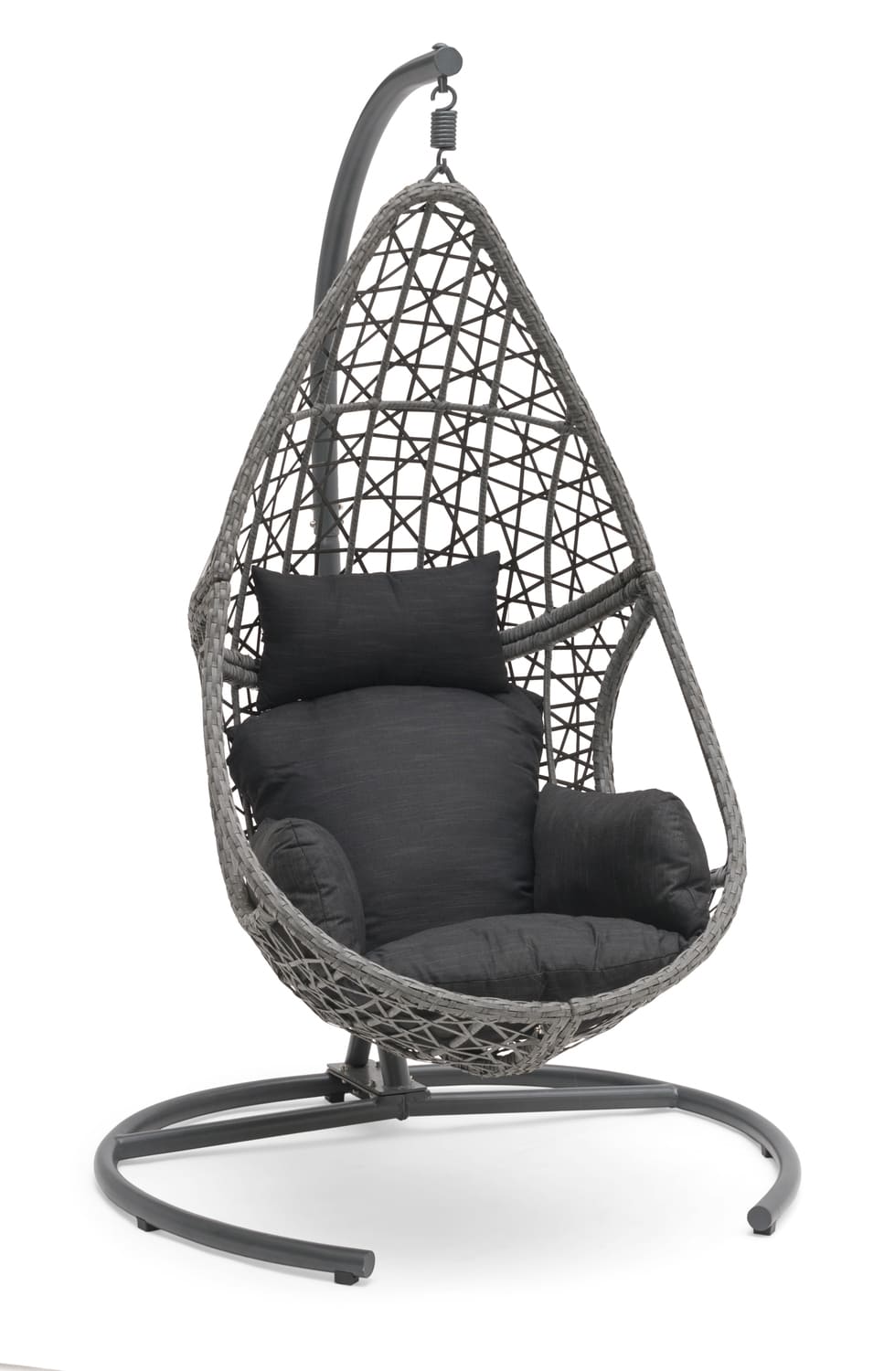 Droppen lepotuoli musta