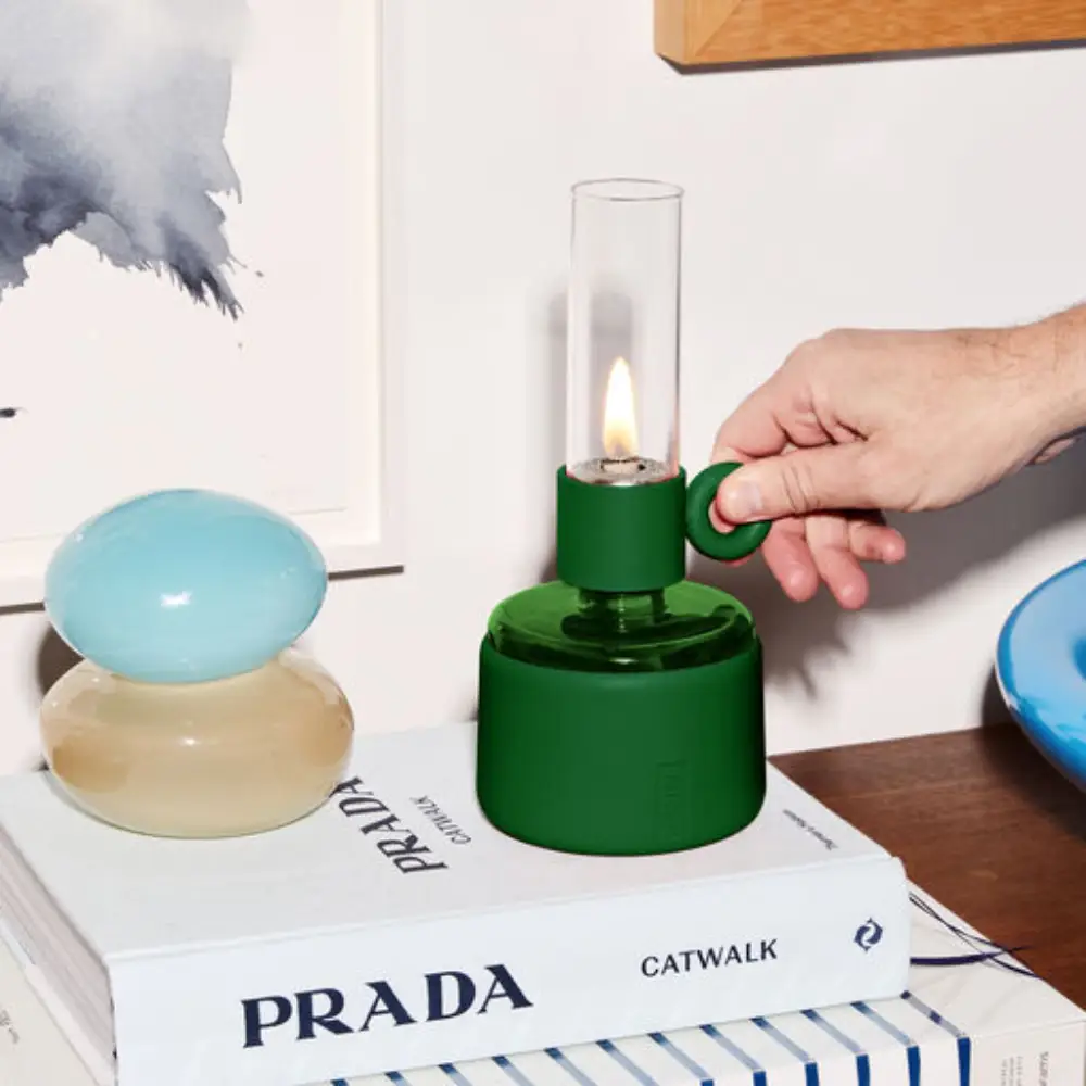 Flamtastique öljylamppu XS deep green