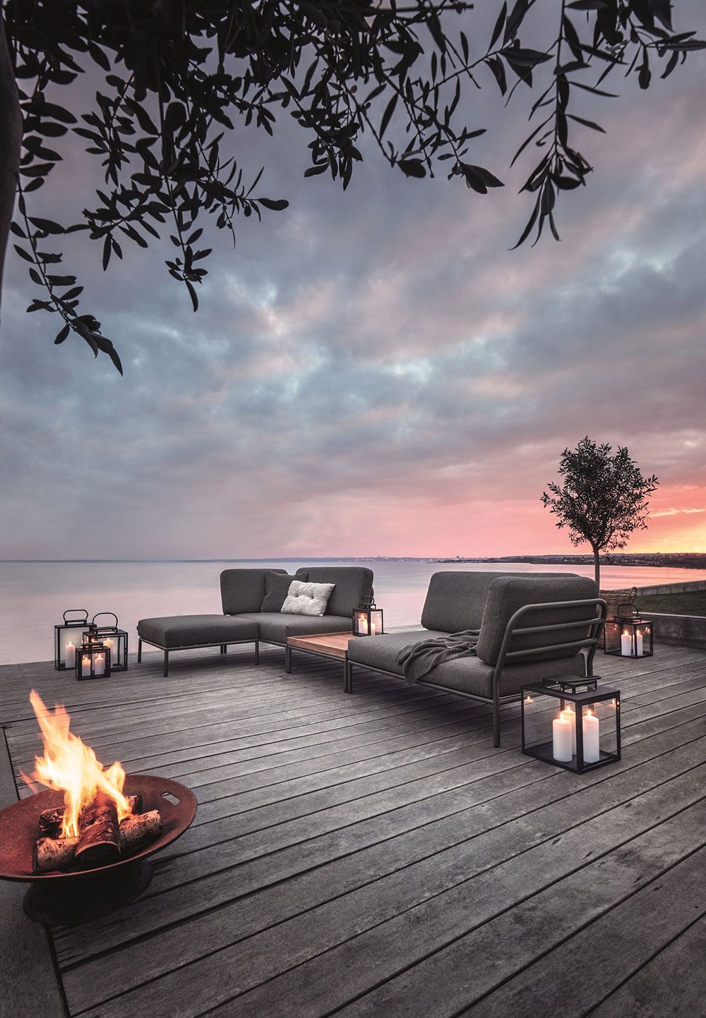 Level mittdel harmaa alumiini