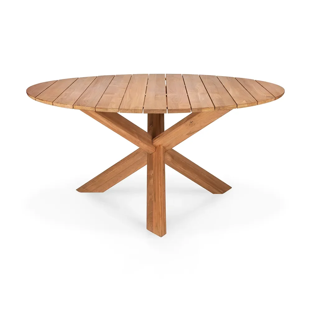 Circle Ruokapöytä Ø136 cm Teak