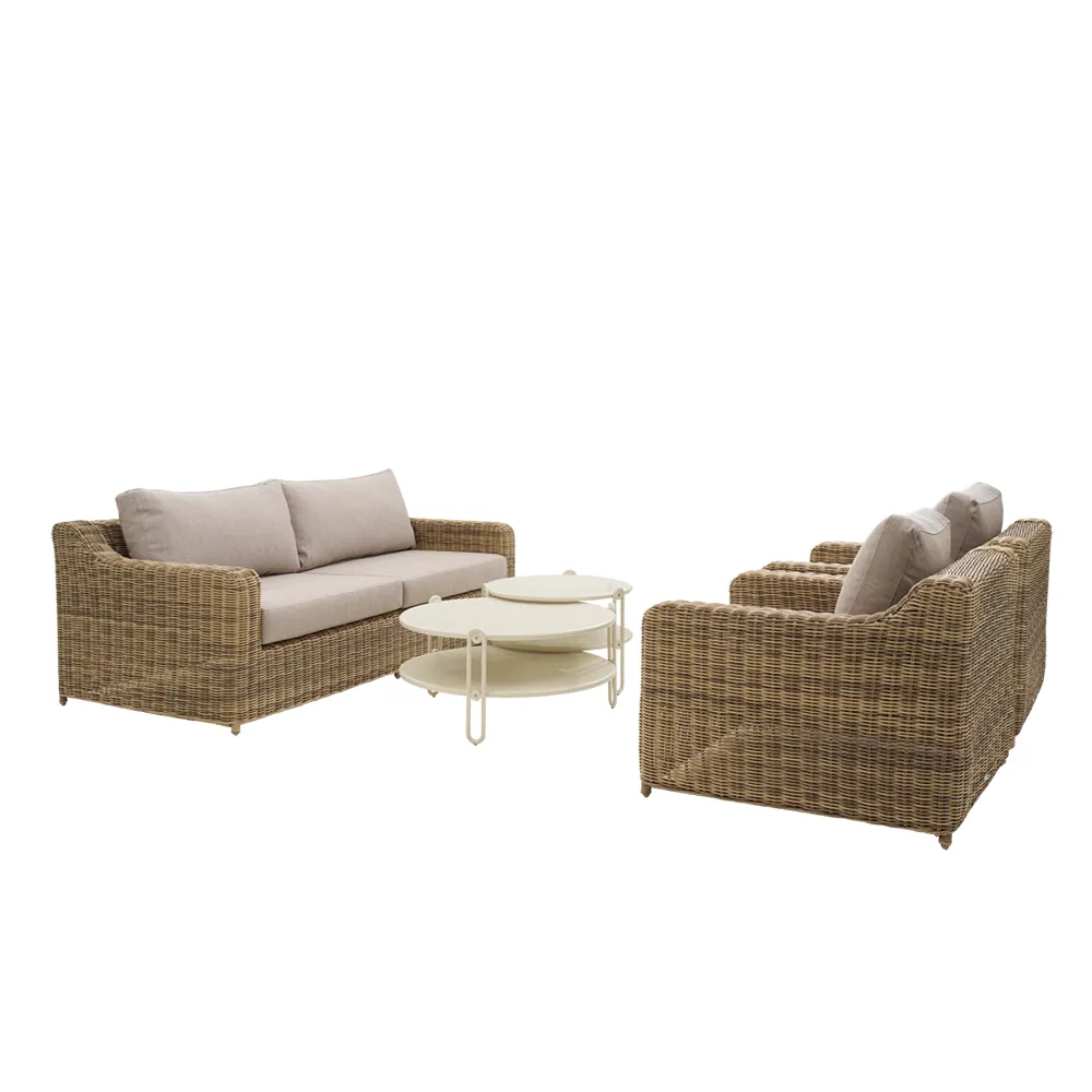 Glendon 3-paikkainen sohva  Rustic / Beige