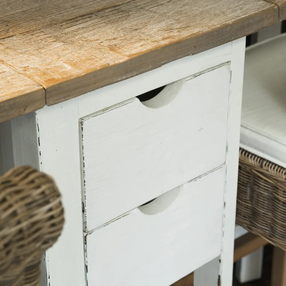  Wooster Taitettava pöytä, 50/180x80 cm