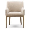 Whistler Dining Armchair montmartre weave natural linen