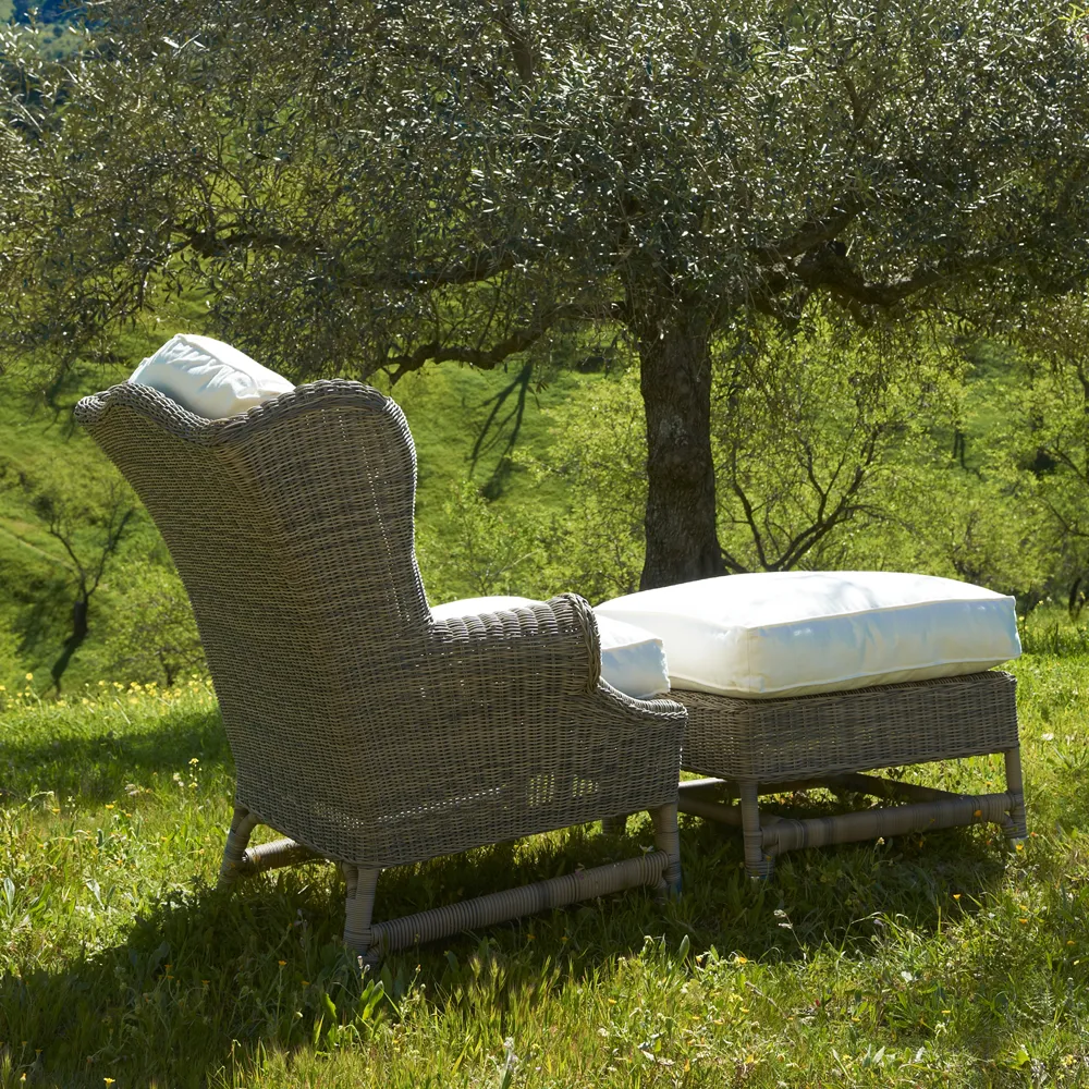 Nicolas faux rottinki jakkara