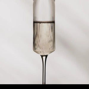 Samppanjalasi 2-pack Ripple Clear
