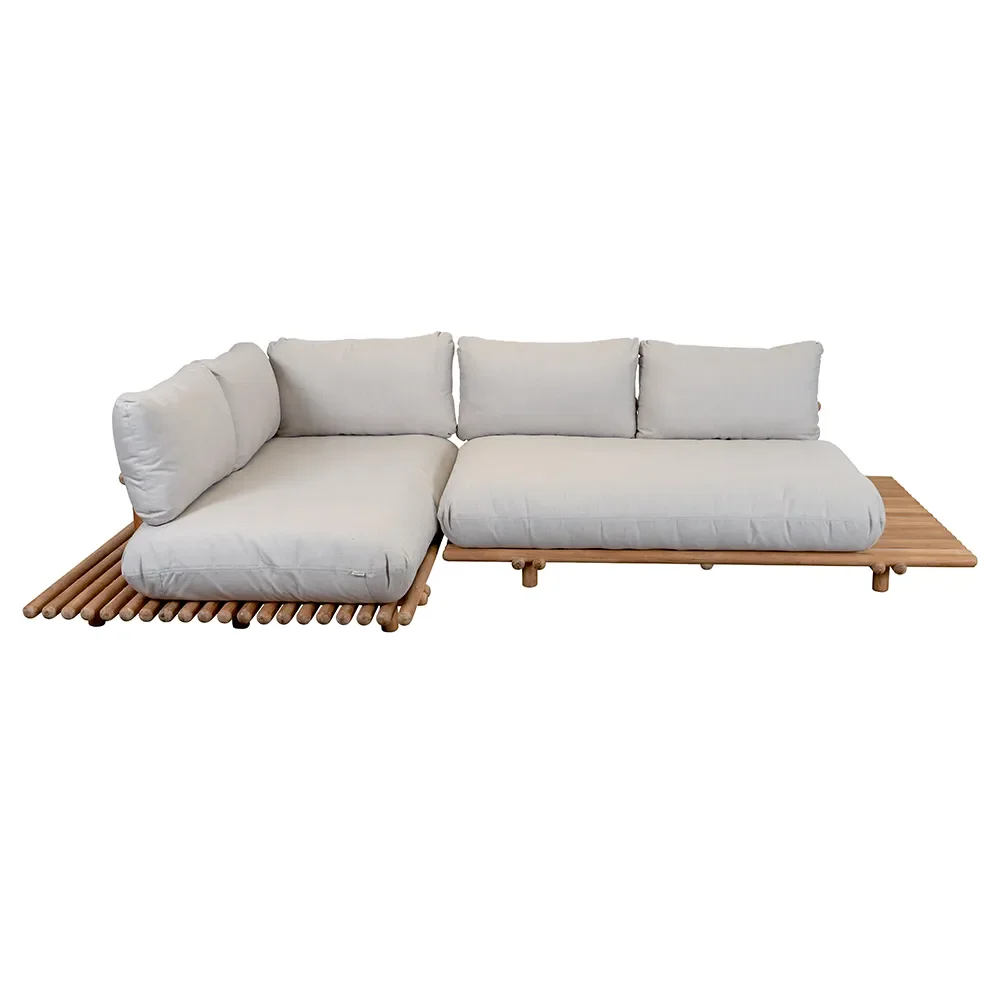 Sticks kulmasohva Teak/sand